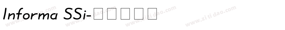 Informa SSi字体转换